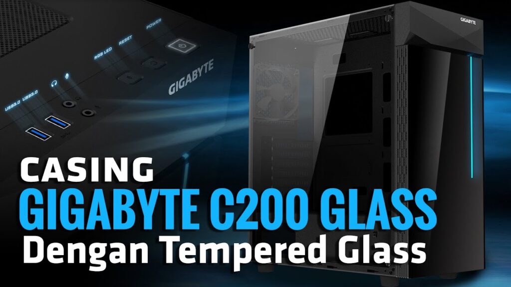 Gabinete Gigabyte C200 Glass – ISInet Computación Tigre