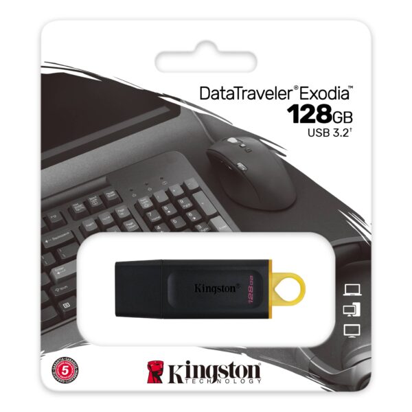 Amazon.com Kingston DataTraveler Exodia 128GB USB 3.2 Flash Drive DTX/128GB