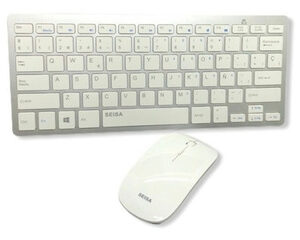 Kit Teclado Mouse Inalambrico Seisa