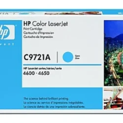 Toner C9721a HP Cian Para Impresoras 4600 4650 Original