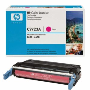 Toner C9723A HP Magenta Para Impresoras 4600 4650 Original