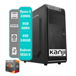 CPU Ryzen 3000- 8gb RAM - Disco SSD 240 - Windows 11 - Estudiante, Hogar, Home Office, Comercio.... (copia)