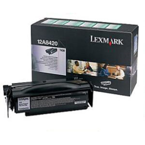Toner Lexmark Original 12a8420 m negro para T430 y T430D
