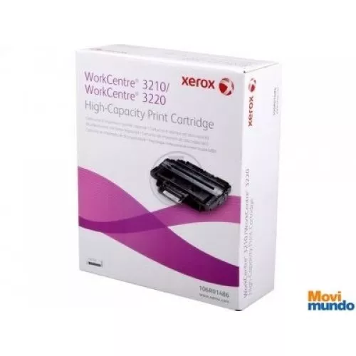 Toner Xerox  106r01487  Wc 3210/3220 Original negro Caja abierta