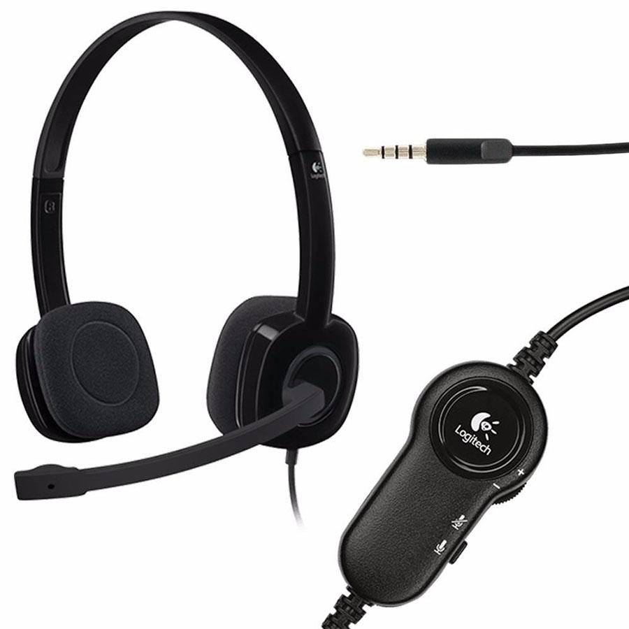 Auricular Logitech (H151) c/Microfono 3.5mm