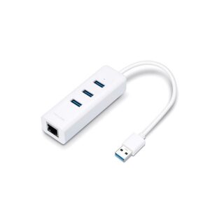 Adaptador de Red USB 3.0 Ethernet Gigabit UE330 + Minihub