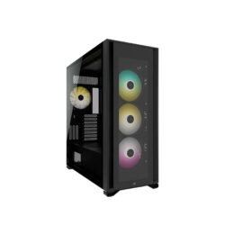 Gabinete Corsair iCUE 7000X RGB Con vidrio Templado Torre Negro