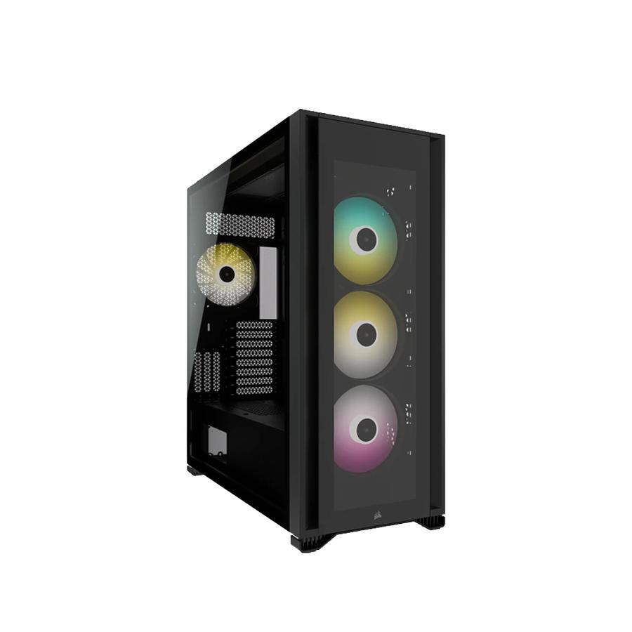 Gabinete Corsair iCUE 7000X RGB Con vidrio Templado Torre Negro