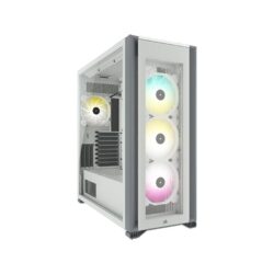 Gabinete Corsair iCUE 7000X RGB Con vidrio Templado Torre Blanco