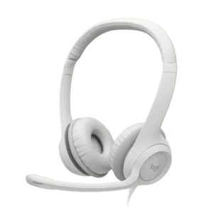 Auricular Logitech H390 USB con Microfono Blanco