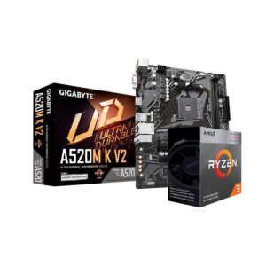 Combo Ecovision Amd Ryzen 3 3200G + Mother + 16Gb + 256Gb