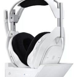 Auricular Gamer Inalámbrica + Base, Logitech Astro A50 X Blanco