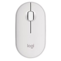 Mouse Logitech Pebble 2 M350S Bluetooth Multidispositivo Blanco