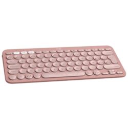 Teclado Multidispositivo Logitech Pebble Keys 2 K380S Rosa
