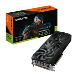 Placa de Video Gigabyte GeForce RTX 5080 Windforce OC 16G