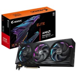 Placa de Video Gigabyte RX 9070 XT AORUS OC 16G GDDR6