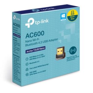 Placa de Red Nano Bluetooth USB Tp-Link AC600 Dual Band