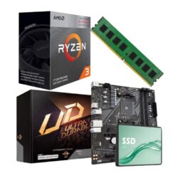 Combo Ecovision Amd Ryzen 3 3200G + 8Gb + 240Gb