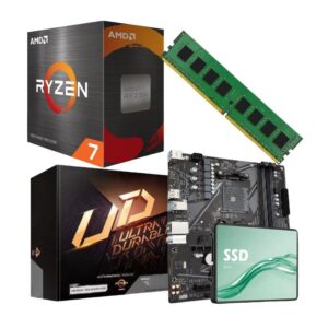 Combo Ecovision AMD Ryzen 7 5700X + 8Gb + 480Gb