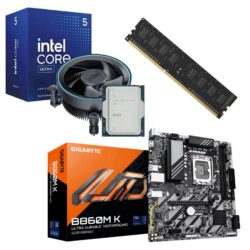 Combo Ecovision Intel Core Ultra 5 225F + Mother + 16GB