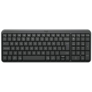 Teclado Logitech Bluetooth K250 Pebble Graphite