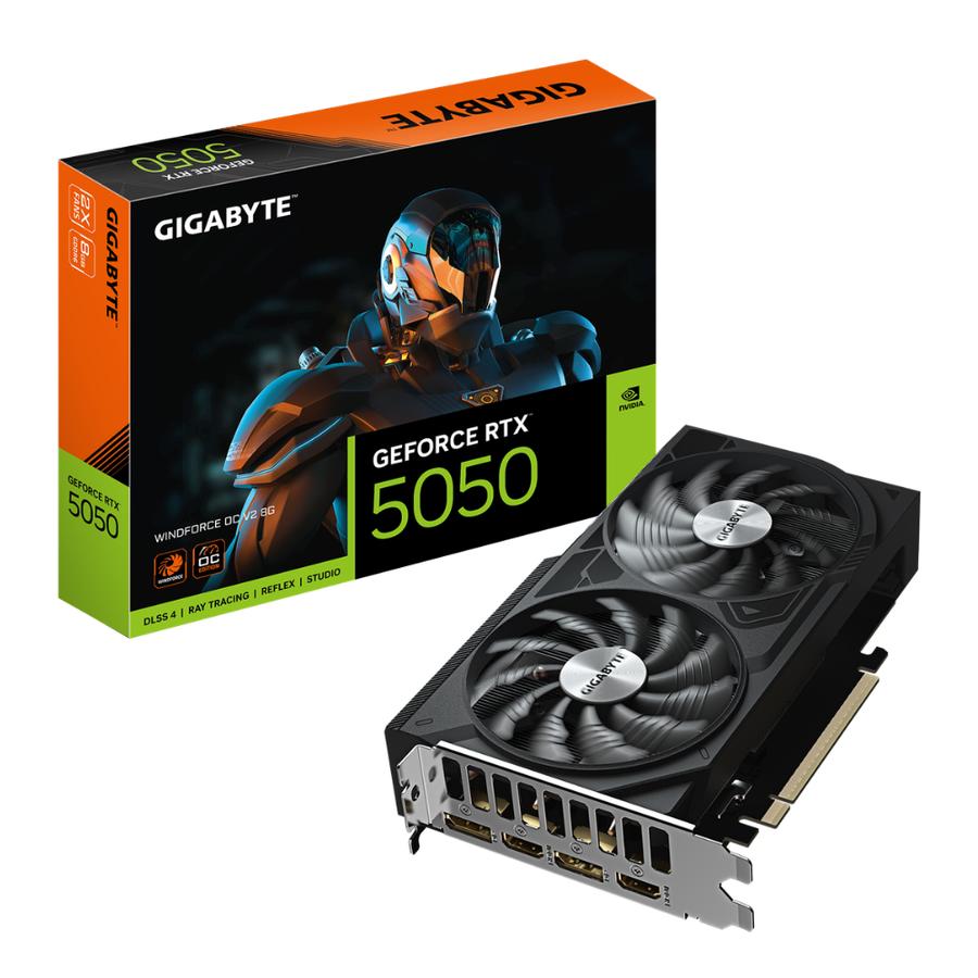 Placa De Video Gigabyte Geforce Rtx 5050 Windforce 8G