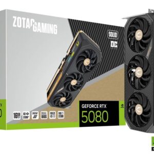 Placa De Video Zotac Geforce Gaming Rtx 5080 Solid Oc 16gb Gddr7
