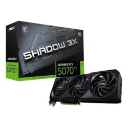 Placa De Video Msi Geforce Rtx 5070 TI 16G Shadow 3X Oc
