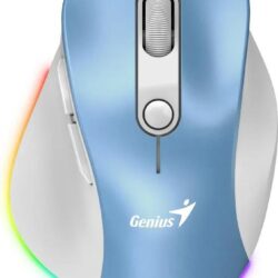Mouse Inalambrico Genius Ergo 9000S Pro Celeste