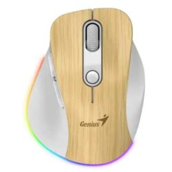 Mouse Inalambrico Genius Ergo 9000S Pro Madera