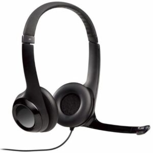 Auriculares Con Micrófono Logitech H390 USB-C Negro