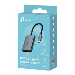 Lector De Tarjetas Tp-link UA430C Usb 3.0 Tipo C a Microsd Gris Oscuro