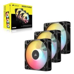 Fan Cooler Corsair Rs120-R 120Mm Argb Triple Pack Reverse Black