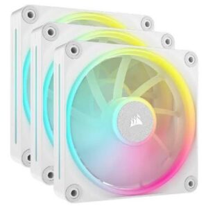 Fan Cooler Corsair Icue Link Lx120 120Mm Rgb Triple Pack White