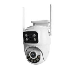 Cámara Inteligente Wi-Fi De Doble Lente Ptz Nexxt Home