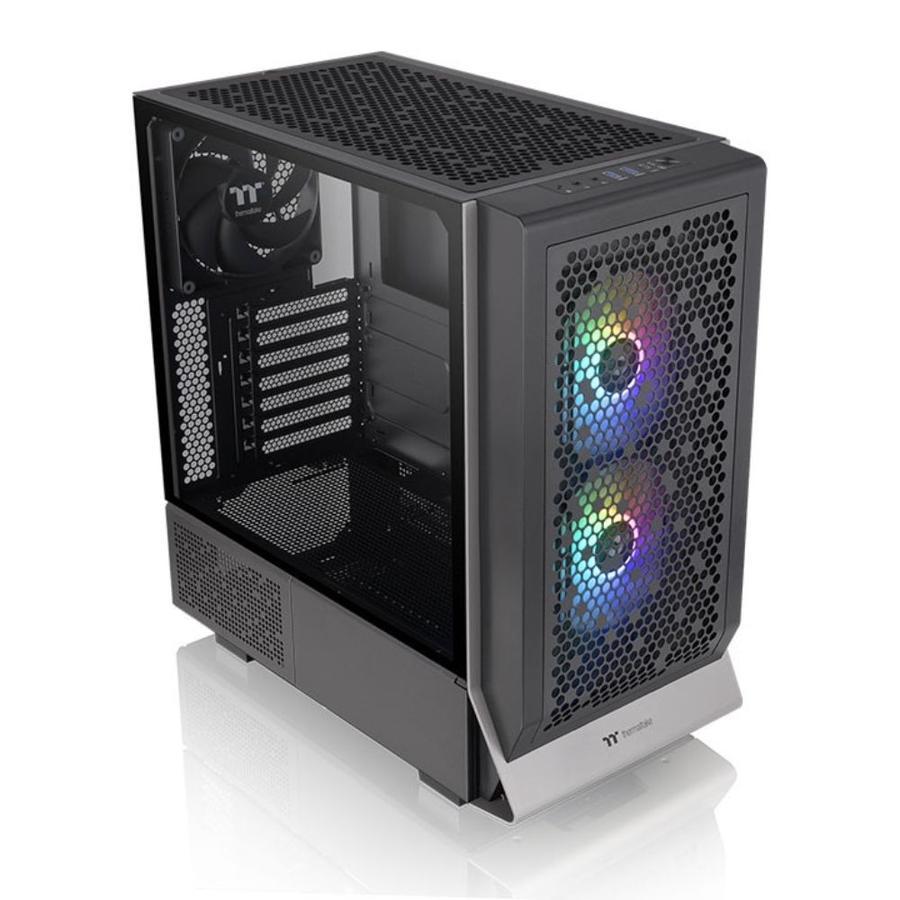 GABINETE THERMALTAKE CERES 300 TG ARGB BLACK TEMPERED GLASS