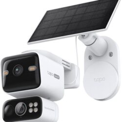 Cámara De Seguridad TP-Link Tapo C645D Kit Solar Dual 2K