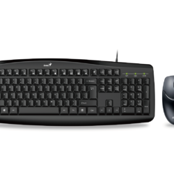 Teclado+Mouse Genius KM-200 USB BLK (6229)