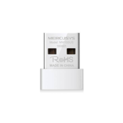 MW150US Nano P.RedW USB Mercusys 150Mbps (0325)