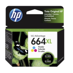 F6V30AL HP 664XL Tri-color Ink Cartridge (7162)