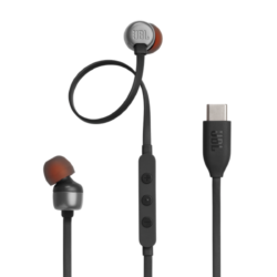 AURICULAR JBL T310C CABLEADO USB C NEGRO (1184)