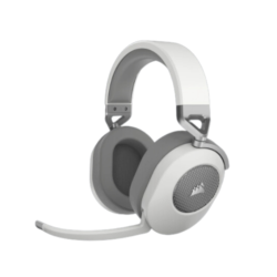 Auricular Corsair HS65 Wireless White V2 Sonido 7.1 Dolby (6539)
