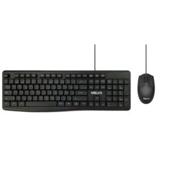 Teclado+Mouse Kelyx USB Cableado Negro (7107)