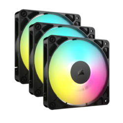 Fan Cooler Corsair RS120 ARGB 120mm Black Pack x3 (4138)