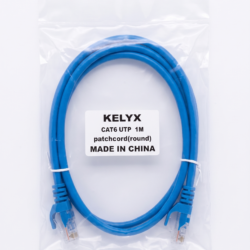 Patchcord Cable UTP Cat 6 1 MT CCA