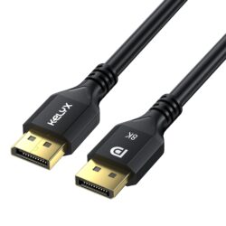 Cable Kelyx Display Port 1.4 4K a 120Hz / 8K 60Hz 32Gbps 3 mt (7404)