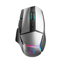 Mouse Gamer Raptor Storm Grip Wireless 9 botones 24000dpi retroiluminado c/soft Grey (7411)