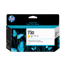 P2V64A HP 730 130-ml Yellow Ink Cartridge (6951)