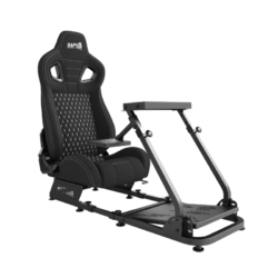 Simulador Raptor Overdrive Pro c/butaca Tela c/apoya volante y pedales ajustable (2 cajas) (3163)