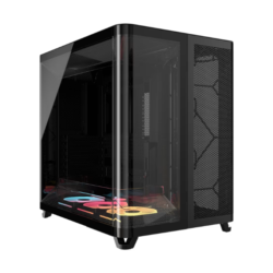 Gabinete Corsair AIR 5400 LX LINK Mid-Tower TG Black (6570)